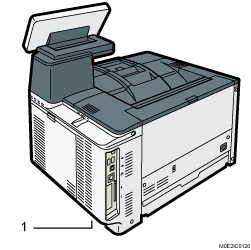 本体背面のイラスト
