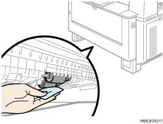 給紙コロのイラスト