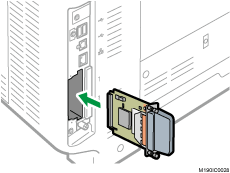 本体背面のイラスト