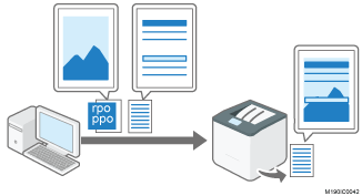 イメージオーバーレイのイメージイラスト