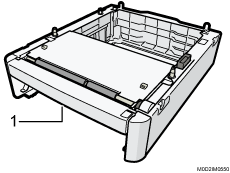 増設トレイのイラスト