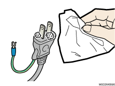 電源プラグのイラスト