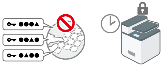 認証時のポリシーを設定するイメージイラスト