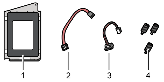 同梱品のイラスト