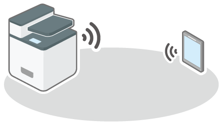 直接接続のイメージイラスト