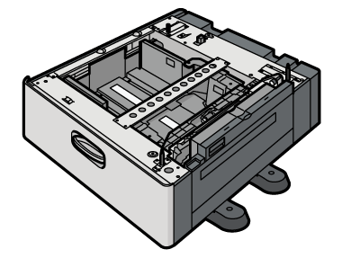 大量給紙トレイのイラスト