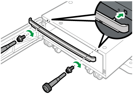 サプライテーブルのイラスト