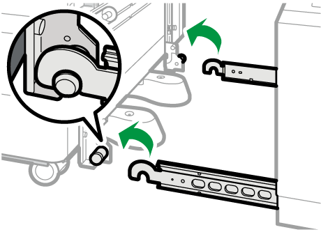 A4大量給紙トレイのイラスト