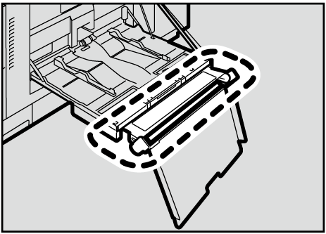 長尺トレイのイラスト