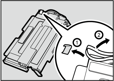 長尺トレイのイラスト