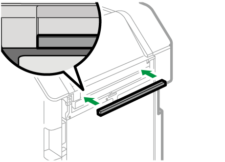 1000枚中綴じフィニッシャーのイラスト