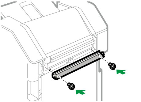 1000枚中綴じフィニッシャーのイラスト