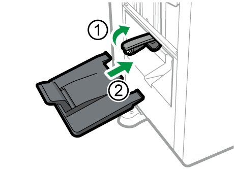 1000枚中綴じフィニッシャーのイラスト
