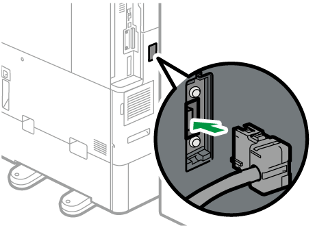 1000枚中綴じフィニッシャーのイラスト