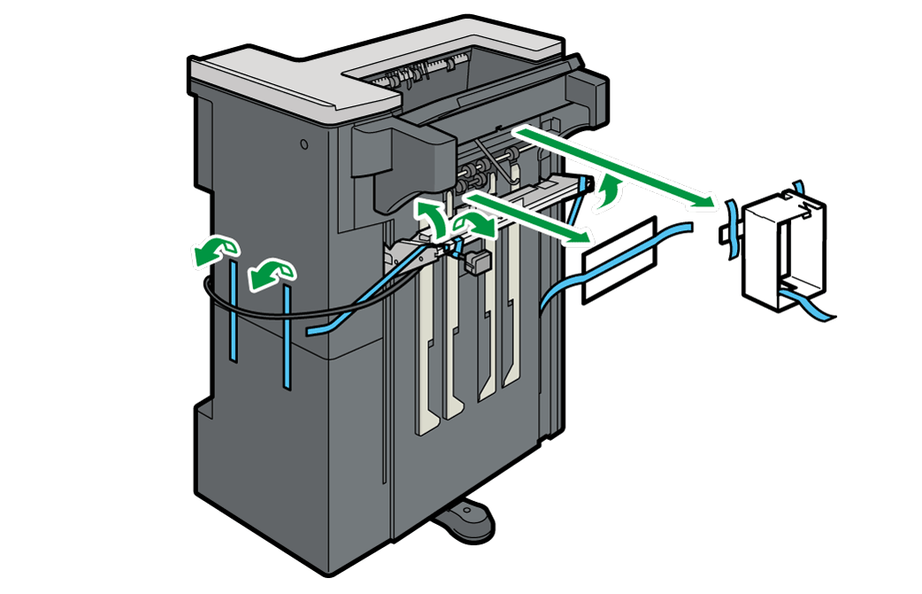 3000枚フィニッシャーのイラスト