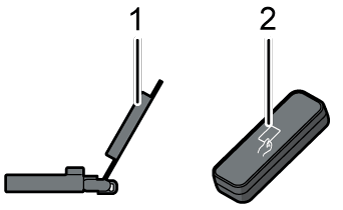 外部に取り付けるオプションのイメージイラスト