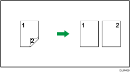 分割のイメージイラスト