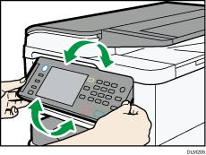 操作部のイラスト