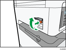 主電源スイッチのイラスト