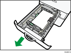 給紙トレイ1のイラスト