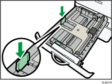 給紙トレイ1のイラスト