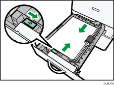 給紙トレイ1のイラスト
