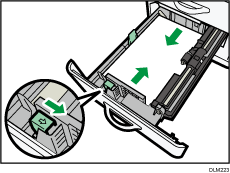 給紙トレイ2のイラスト