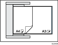 混載原稿をセットするときのイメージイラスト