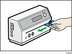 カードリーダーのイラスト