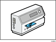 カードリーダーのイラスト