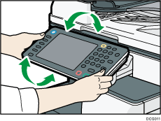 操作部のイラスト