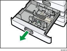 給紙トレイのイラスト