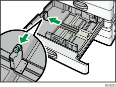 給紙トレイのイラスト