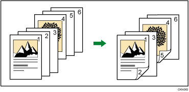 章分けのイメージイラスト