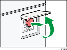 主電源スイッチのイラスト