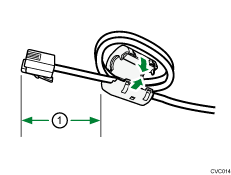 電話回線と接続する