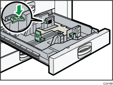 給紙トレイのイラスト