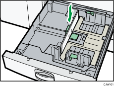 給紙トレイのイラスト