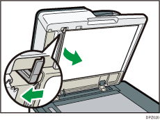 自動原稿送り装置のイラスト