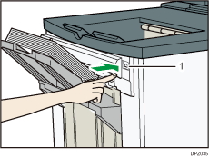 フィニッシャー SR4110のイラスト 説明番号付き
