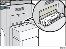 手差しトレイのイラスト