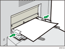 手差しトレイのイラスト