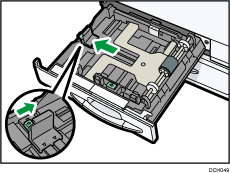 給紙トレイ1のイラスト