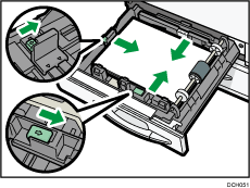 給紙トレイ1のイラスト