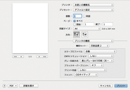 ドライバー画面のイラスト