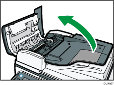 自動原稿送り装置のイラスト