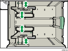 ワイド大量給紙トレイのイラスト