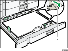 トレーシングペーパー 第二原図用紙 をセットする