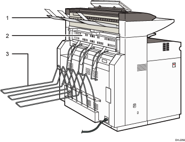 本体背面のイラスト 説明番号つき