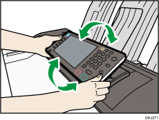 操作部のイラスト